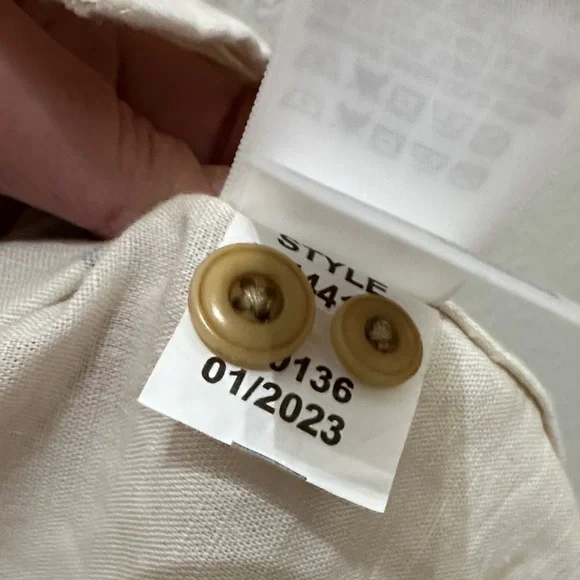 Coca Cola Cream and Red Button Down Shirt - Picture 9 of 11